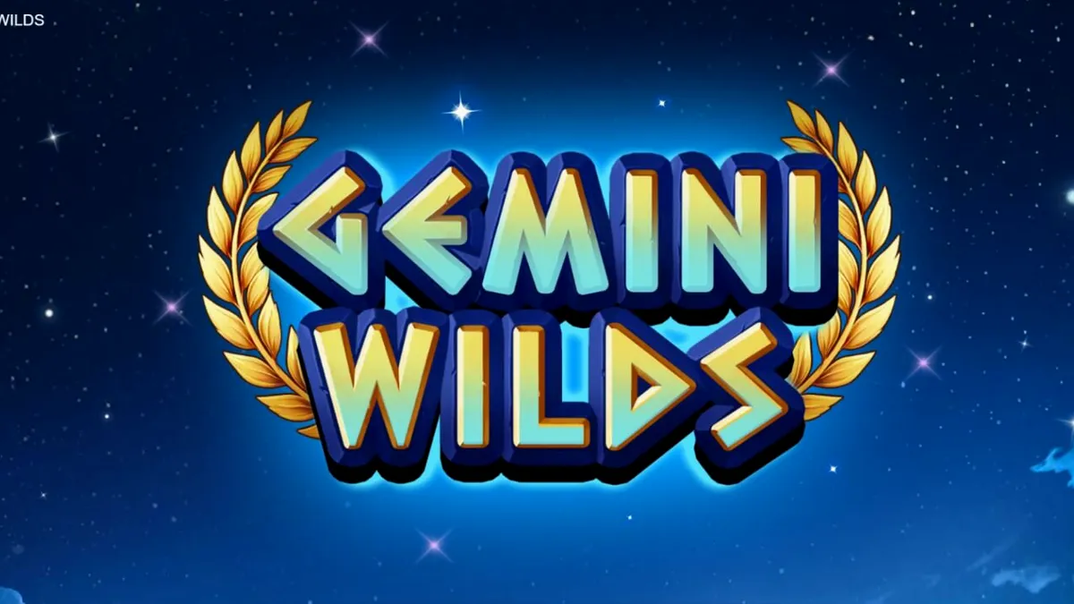 Tampilan visual slot Gemini Wilds dengan tema mitologi Yunani